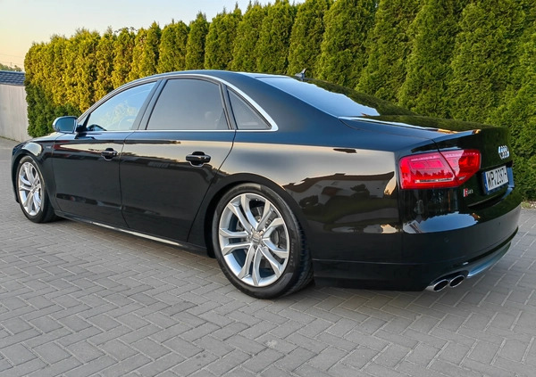 Audi S8 cena 104900 przebieg: 241000, rok produkcji 2013 z Płock małe 742